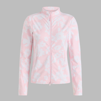 G/FORE PRINTED BRUSH BACK STRETCH PULLOVER