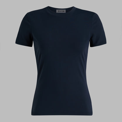 G/FORE TECH NYLON RIB FITTED TEE
