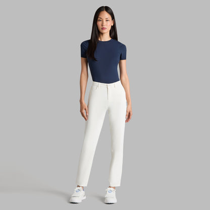 G/FORE TECH NYLON RIB FITTED TEE