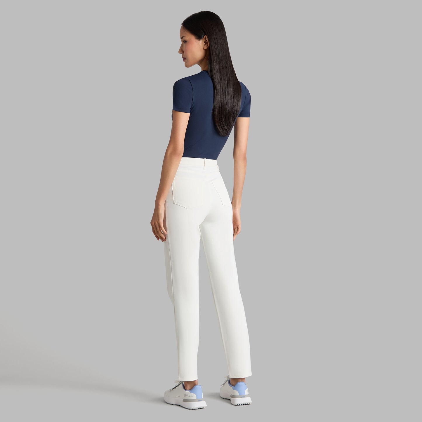 G/FORE TECH NYLON RIB FITTED TEE