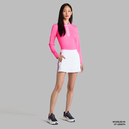 G/FORE SIDE STRIPE STRETCH SCUBA SKORT