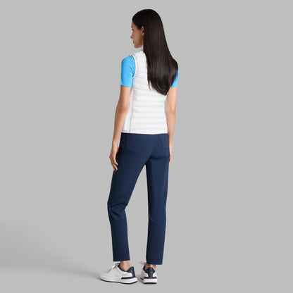 G/FORE V-DOWN QUILTED STRETCH TECH INTERLOCK VEST