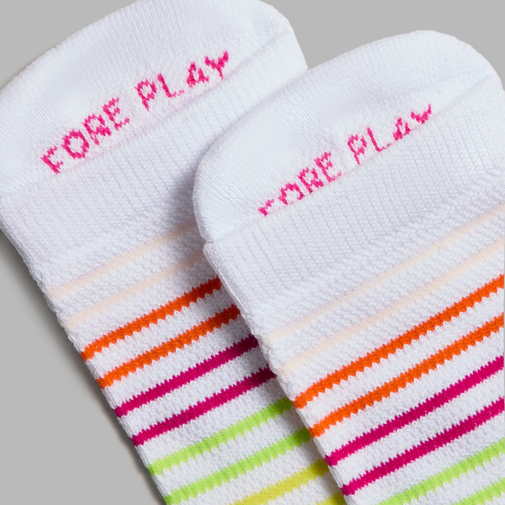 G/FORE MULTI STRIPE ANKLE SOCK