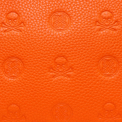 G/FORE EMBOSSED SKULL & TEES COSMETICS CASE