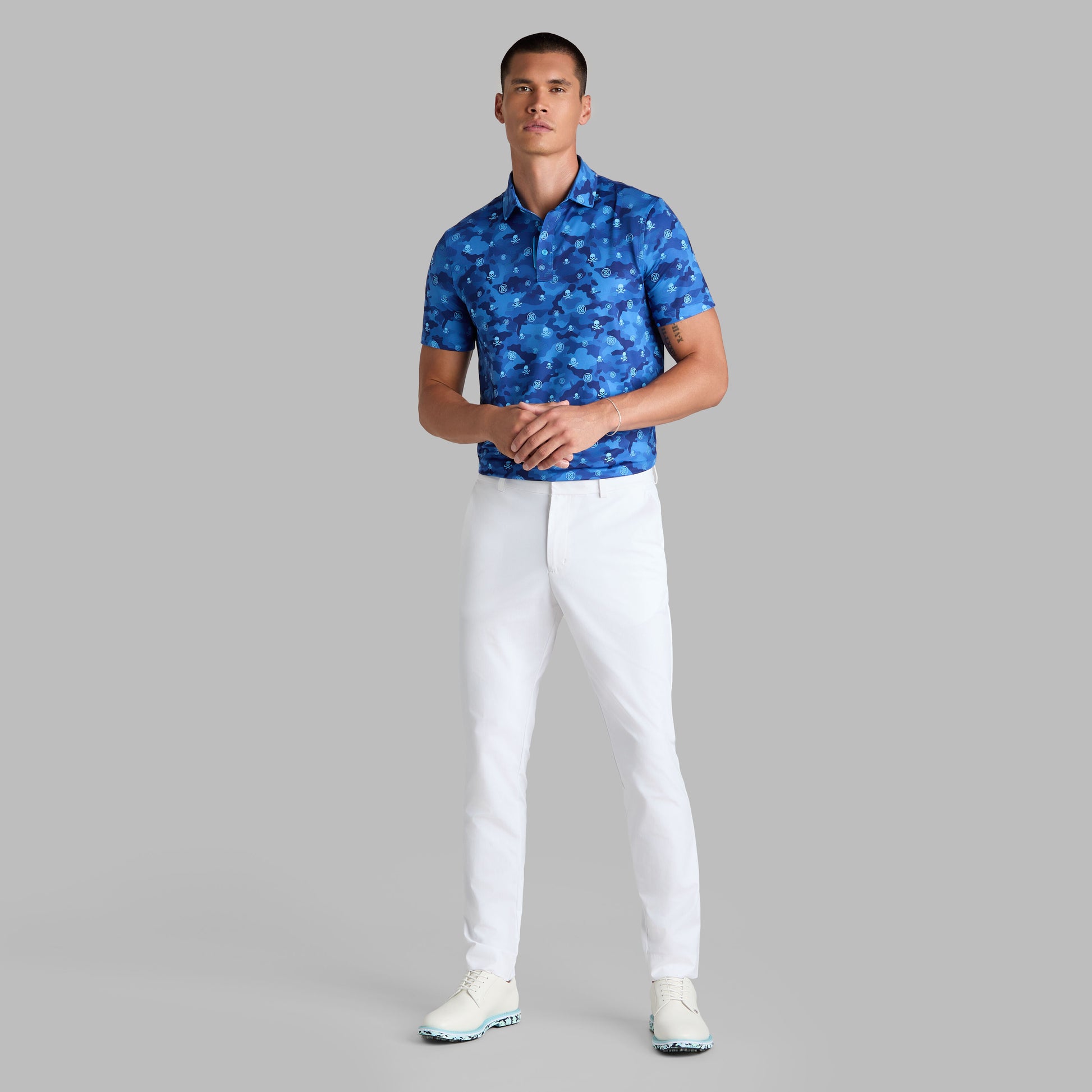 G/FORE ICON CAMO TECH JERSEY POLO