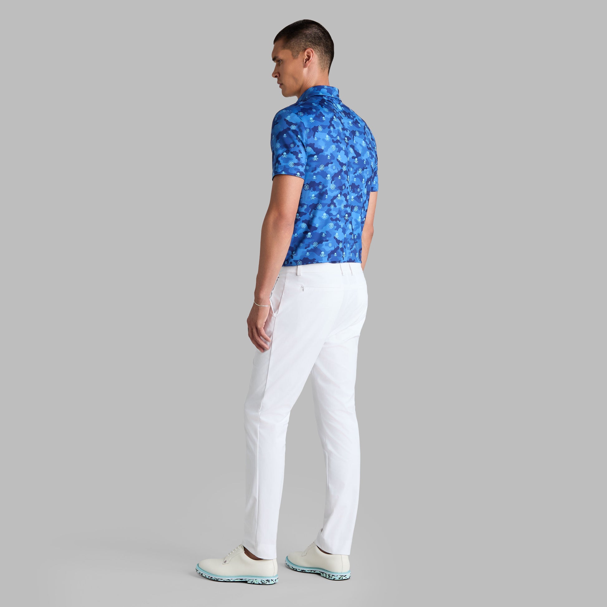 G/FORE ICON CAMO TECH JERSEY POLO