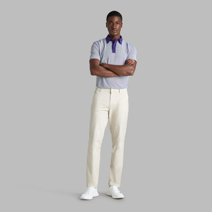 G/FORE FEEDER STRIPE FINE TECH JERSEY POLO