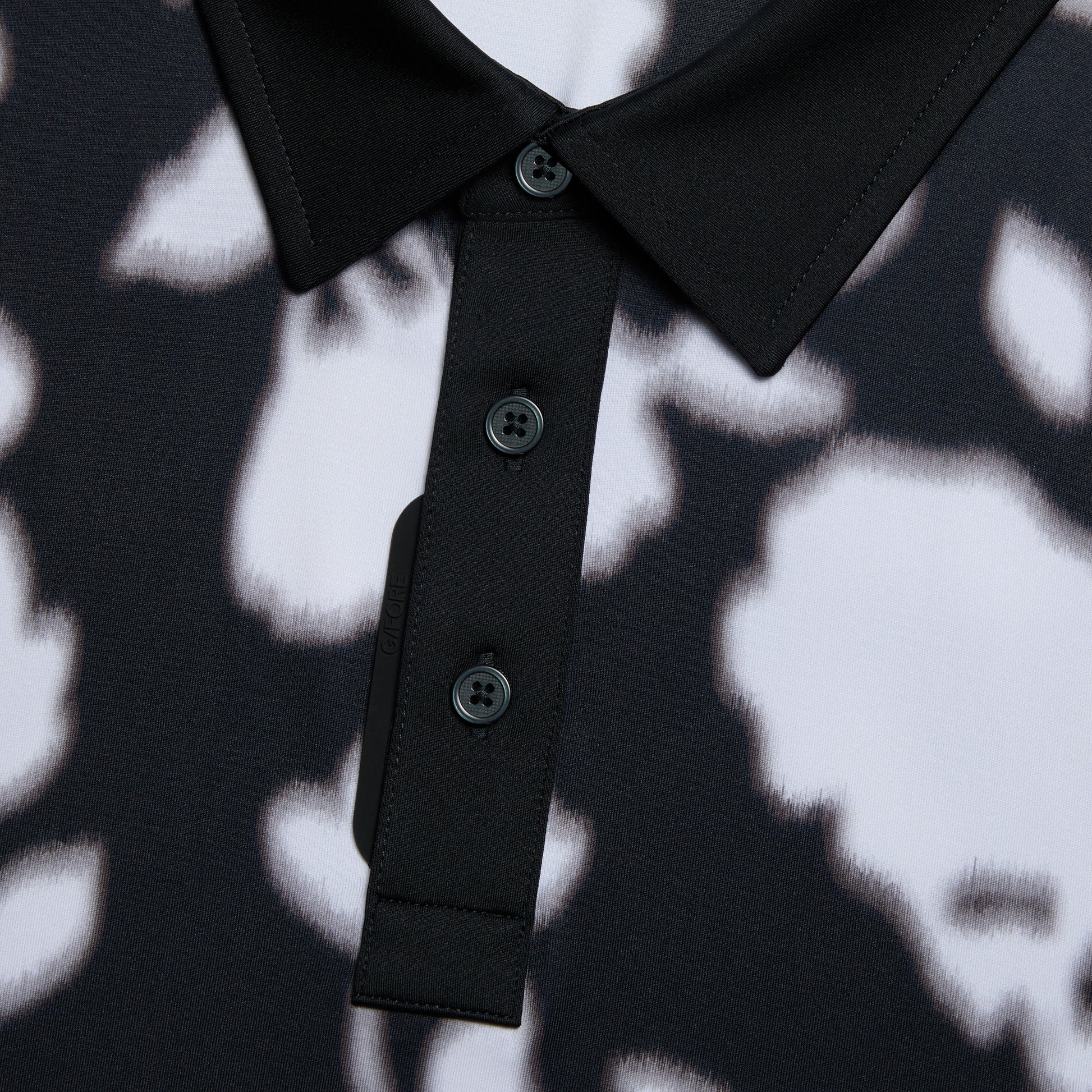 G/FORE BLUR FLORAL TECH JERSEY POLO