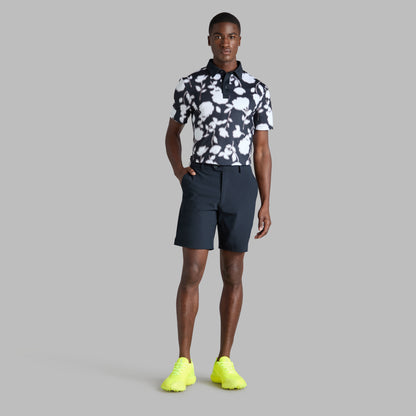 G/FORE BLUR FLORAL TECH JERSEY POLO