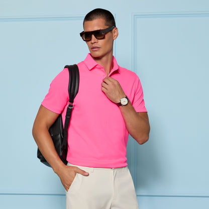 G/FORE ESSENTIAL PERFORMANCE PIQUÉ POLO