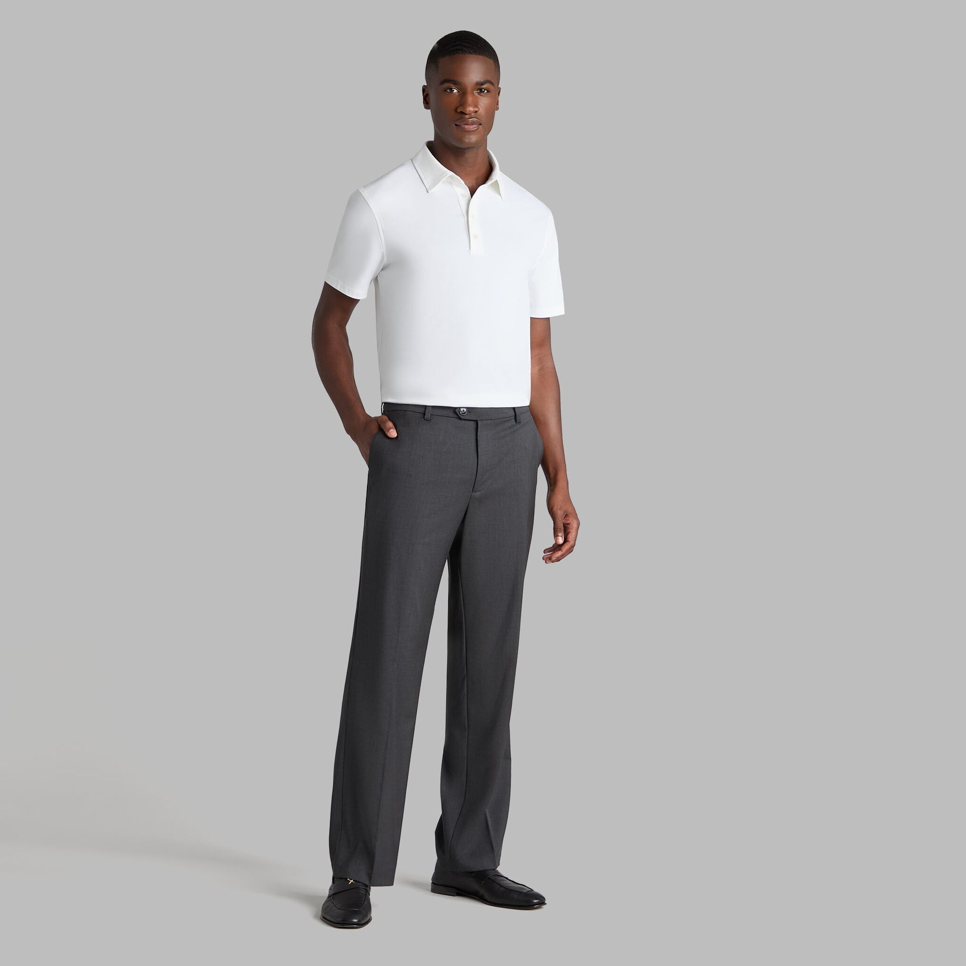 G/FORE LUXE COTTON BLEND POLO